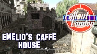 Emelios Caffe House  Camden Player Home Base  Fallout London [upl. by Thom840]