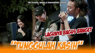 TUNGGULAH KASIH  NABILA MAHARANI FT TRI SUAKA amp ZINIDIN ZIDAN [upl. by Seward343]