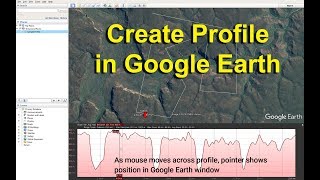 How to create an elevation profile in Google Earth [upl. by Barmen56]