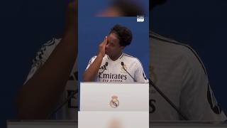 💫 Endrick and his family couldnt hold back the tears 😢 during his presentation with Real Madrid ⚪️ [upl. by Analra98]