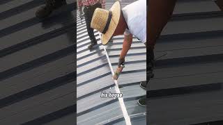 Easiest way to use expanding foam to seal roof gaps smartworker [upl. by Lewie]