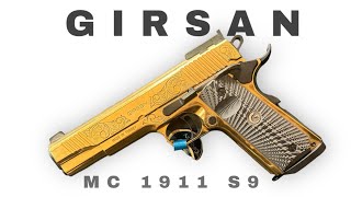 9mm Girsan MC 1911 S9 Gold  Is the Gold Worth It [upl. by Ibocaj]