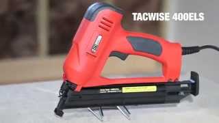 Tacwise 400ELS Inclined Nailer [upl. by Natsirk]