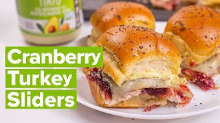 Turkey Cranberry Sliders [upl. by Roter814]