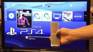 How to use your TV Remote Control on Your PS4 [upl. by Mohl106]