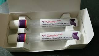 Cosentyx 300mg Injections 25 amp 26 [upl. by Victory707]