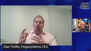 Alan Trefler Pegasystems CEO Fortt Knox Earnings [upl. by Aifos]