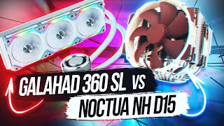 ВОДА или ВОЗДУХ Как Правильно Выбрать Охлаждение ЦП Lian Li Galahad SL Edition 360 vs Noctua NHD15 [upl. by Kumagai]