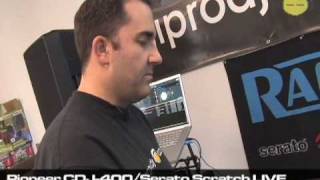 PIONEER CDJ400 Native Mode Control for Rane Serato [upl. by Tolliver]