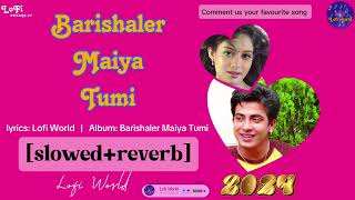 Barishaler Maiya Tumi slowedreverb lyrics Lofi World 2024 [upl. by Avrom]