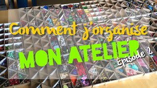 Organisation Atelier  Rangement amp Gain De Place Ep 2 [upl. by Sivrat]