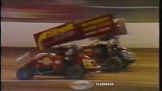 speedway Flashback Newcastle Motordrome Winfield Sprintcar Masters Div 2  23011994 [upl. by Puff]