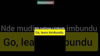 Verb to go kimbundu [upl. by Yule]