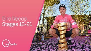 Giro dItalia 2018  Recap of Stages 1621  inCycle [upl. by Caprice727]