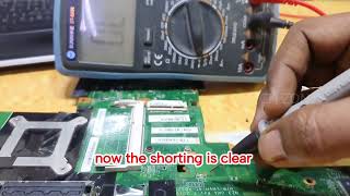 Lenovo Thinkpad T420 Laptop not powering on srtech chiplevel repair asmr howto lenovo [upl. by Laine]