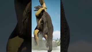 イグアノドンがバリオニクスを破壊してしまったIguanodon destroyed Baryonyx [upl. by Nylesoj48]