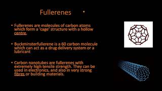 Graphene and Fullerenes  AQA GCSE 91 Chemistry Unit 43 [upl. by Aileno]