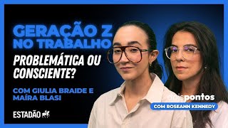 27 GERAÇÃO Z no mercado de TRABALHO problemática ou consciente  Dois Pontos [upl. by Merkley]