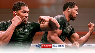 Anthony Joshuas full media workout 💪 [upl. by Laehcar880]