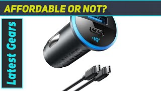 Anker 323 Car Charger Review 525W Fast Charging Powerhouse [upl. by Portuna]