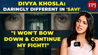 Divya Khosla On Being Daring and Diffrent With Savi  Exclusive  Anil Kapoor  Harshwardhan Rane [upl. by Ennairoc]