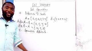 Difference of two sets symmetric difference and Cardinality [upl. by Akkimat]