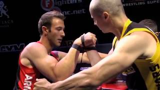 Arm Wars  Armwrestling  Amolins LAT v Nannestad SWE [upl. by Bleier984]