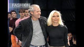 ISTANTE VERSUS VERSACE Fall Winter 1997 1998 Menswear Milan  Fashion Channel [upl. by Annunciata]