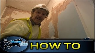 How to repair a wall with Artex [upl. by Elmajian929]