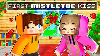 Our First Mistletoe KISS in Minecraft [upl. by Bowers]