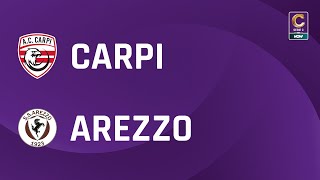 Carpi  Arezzo 21  Gli Highlights [upl. by Fredella]