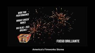 Fuego Brillante Fireworks Shot Cake [upl. by Noman]