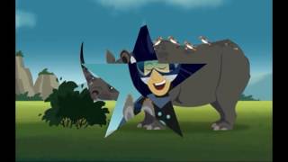 Aventuras com os Kratts  Wild Kratts  Let the Rhinos Roll 118 [upl. by Grail]