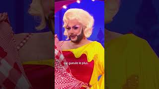 “Je m’attendais pas à voir une raclette dans la salle” 😭😭😭 dragrace dragracefrance shorts [upl. by Henarat]