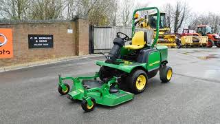 JOHN DEERE 1445 FRONT DECK MOWER [upl. by Hodges308]