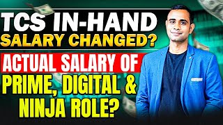 🔥TCS InHand Salary Changed   Ninja Digital amp Prime Actual Inhand Salary  Salary Slip🔥 [upl. by Etnovahs298]