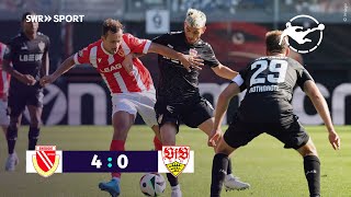 3 Liga Klatsche in Cottbus VfB II verliert Duell der Aufsteiger  SWR Sport [upl. by Malissia]