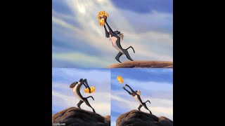 Rafiki throws Simba because he is not worthy of being king [upl. by Bough]