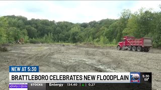 Brattleboro completes floodplain restoration project [upl. by Terle]