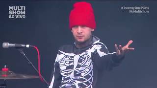 STRESSED OUT  TWENTY ONE PILOTS LOLLAPALOOZA BRAZIL 2016 1080P HD [upl. by Avrit]