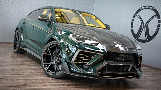 LAMBORGHINI URUS MANSORY Venatus  Yellow interior [upl. by Tterrag44]