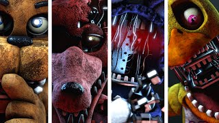 FNAF Withered Voice Lines FNAF 2 Animated [upl. by Slavin]