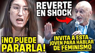 PÉREZREVERTE invita a esta JOVEN🔥¡¡PARA HUNDIR el FEMINISMO ¡¡Y CONTAR lo que los MEDIOS OCULTAN [upl. by Skip860]