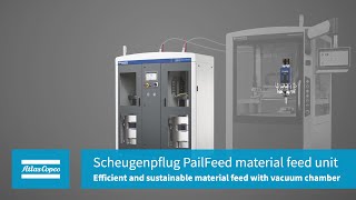 Sustainable material feeding unit with vacuum chamber  Scheugenpflug [upl. by Shuman766]