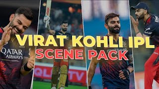 Virat Kohli Ipl Clips For Editing 🔥  Virat Kohli Scene Pack Hd  IPL Clips  CricK News [upl. by Bennet]