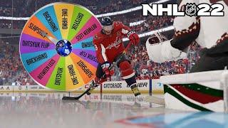 NHL 22 SHOOTOUT CHALLENGE 3 MYSTERY WHEEL EDITION [upl. by Acitel830]