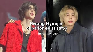 Hyunjin clips for edits  not twixtor  5 [upl. by Ahsotal]