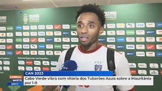 Cabo Verde vibra com vitória dos Tubarões Azuis sobre a Mauritânia por 10 [upl. by Parik]