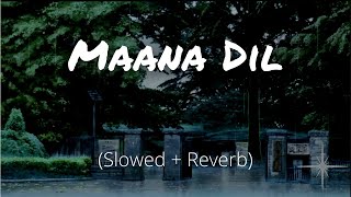 Maana Dil Slowed and Reverb  Good Newwz  B Praak [upl. by Kelli651]