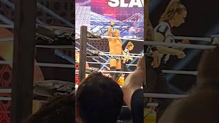 Chris Jericho waving to the crowd at AEW Collision Grand Slam [upl. by Odom45]